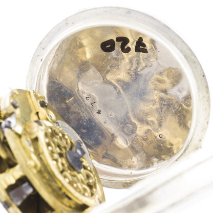 Reloj de bolsillo para caballero. Plata. lepine, verge Fuseé (catalino). Francia. Ca. 1800