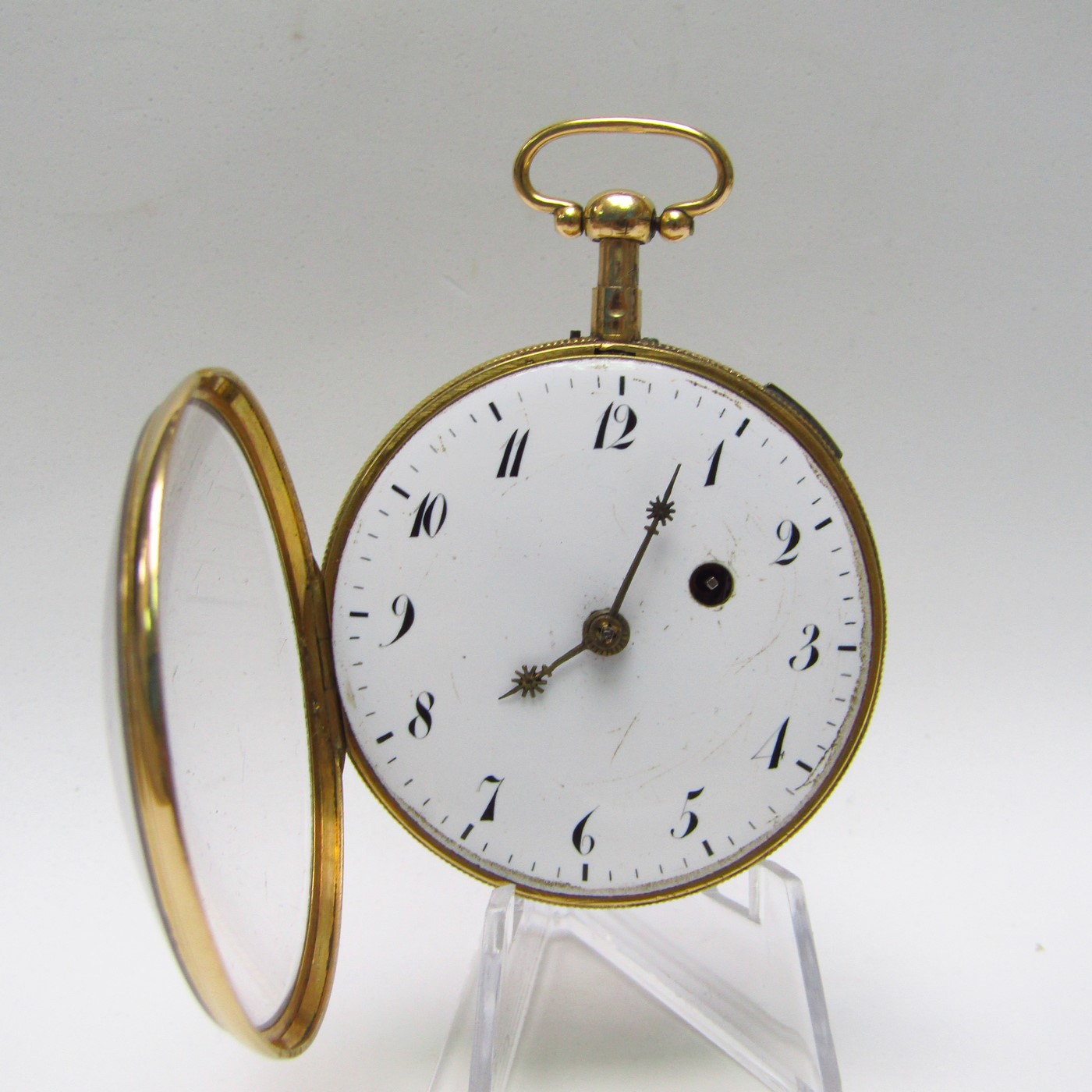 Reloj francés de Bolsillo para caballero, lepine, repetición horas y cuartos. Oro 18k. Ca. 1800. Reloj francés de Bolsillo para caballero, lepine, repetición horas y cuartos. Oro 18k. Ca. 1800.