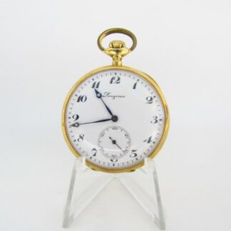 LONGINES. Reloj de bolsillo para caballero, lepine y remontoir. Suiza, año 1914.
