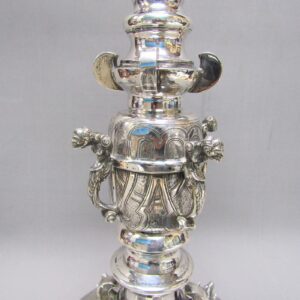 Candelero realizado en Plata de Ley. España, siglo XX.