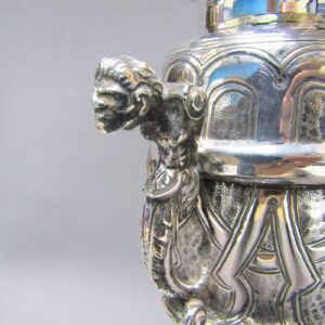 Candelero realizado en Plata de Ley. España, siglo XX.