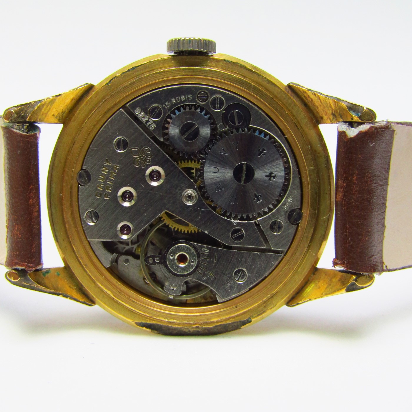 CAUNY PRIMA. Reloj de pulsera para mujer o cadete. Suiza. Ca.1950 CAUNY PRIMA. Reloj de pulsera para mujer o cadete. Suiza. Ca.1950