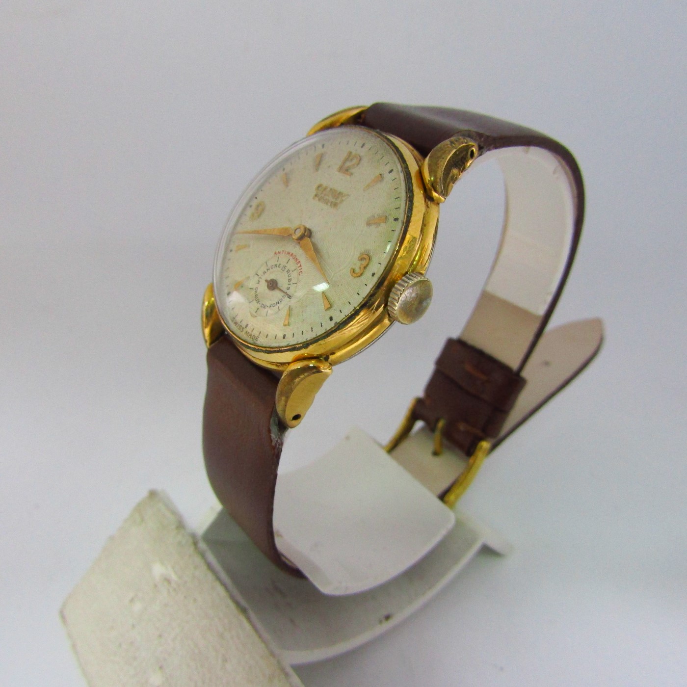 CAUNY PRIMA. Reloj de pulsera para mujer o cadete. Suiza. Ca.1950 CAUNY PRIMA. Reloj de pulsera para mujer o cadete. Suiza. Ca.1950