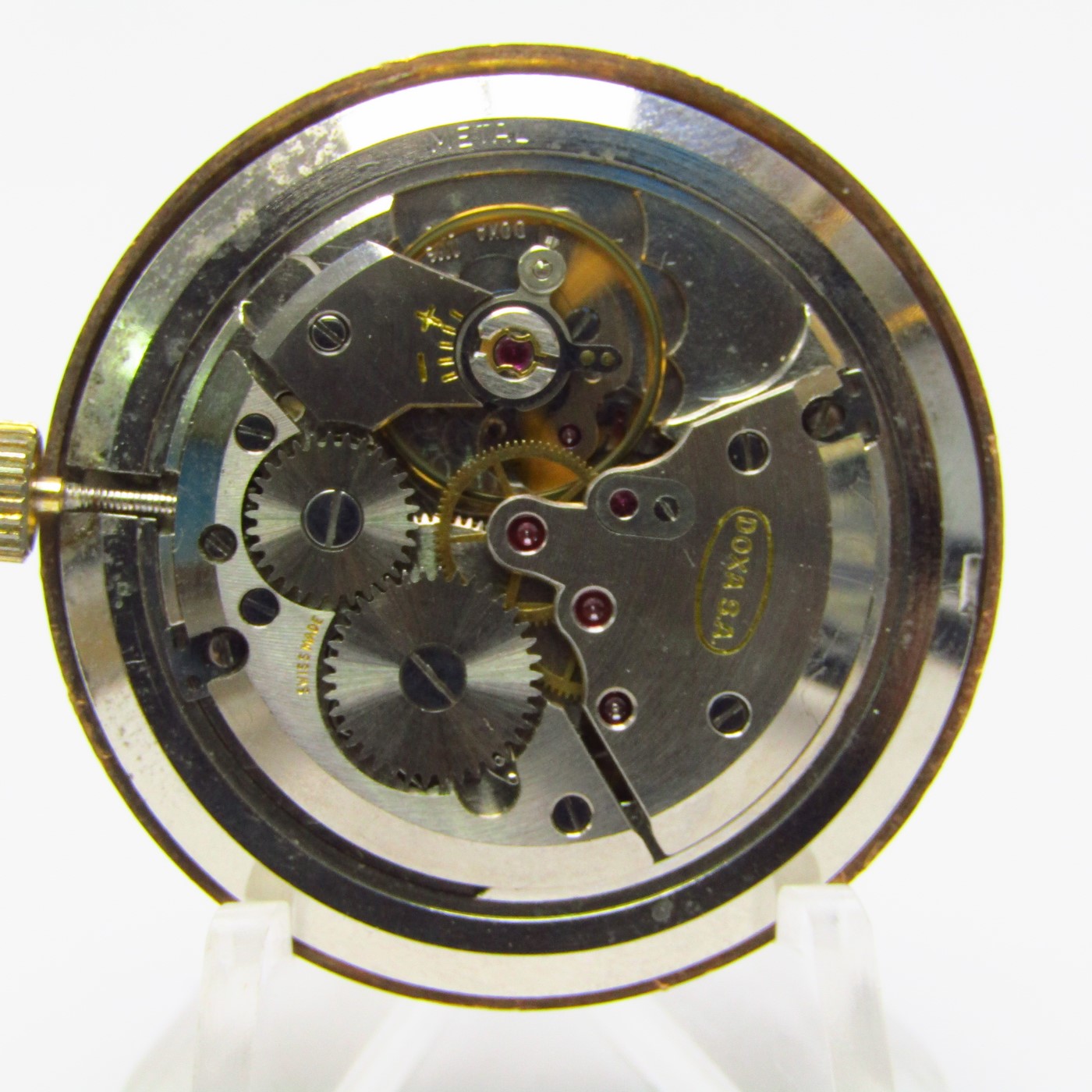DOXA. Reloj de pulsera para caballero. Oro 14k. Suiza, ca.1950 DOXA. Reloj de pulsera para caballero. Oro 14k. Suiza, ca.1950