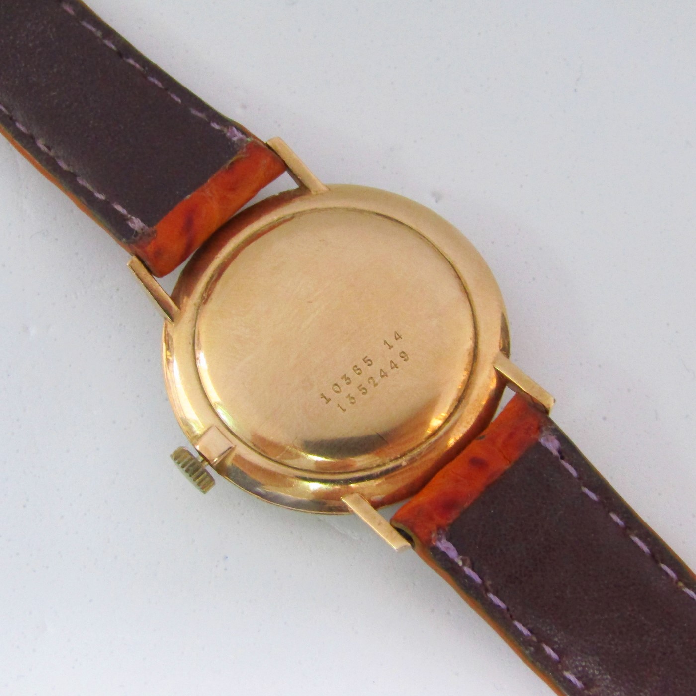 DOXA. Reloj de pulsera para caballero. Oro 14k. Suiza, ca.1950 DOXA. Reloj de pulsera para caballero. Oro 14k. Suiza, ca.1950