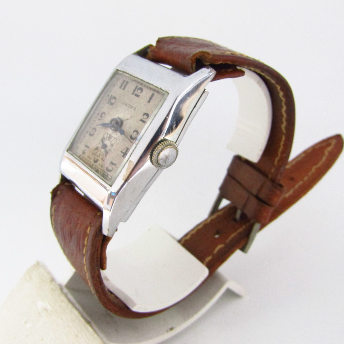EXTRA. Reloj de pulsera para caballero. Acero. Suiza, ca. 1970 EXTRA. Reloj de pulsera para caballero. Acero. Suiza, ca. 1970