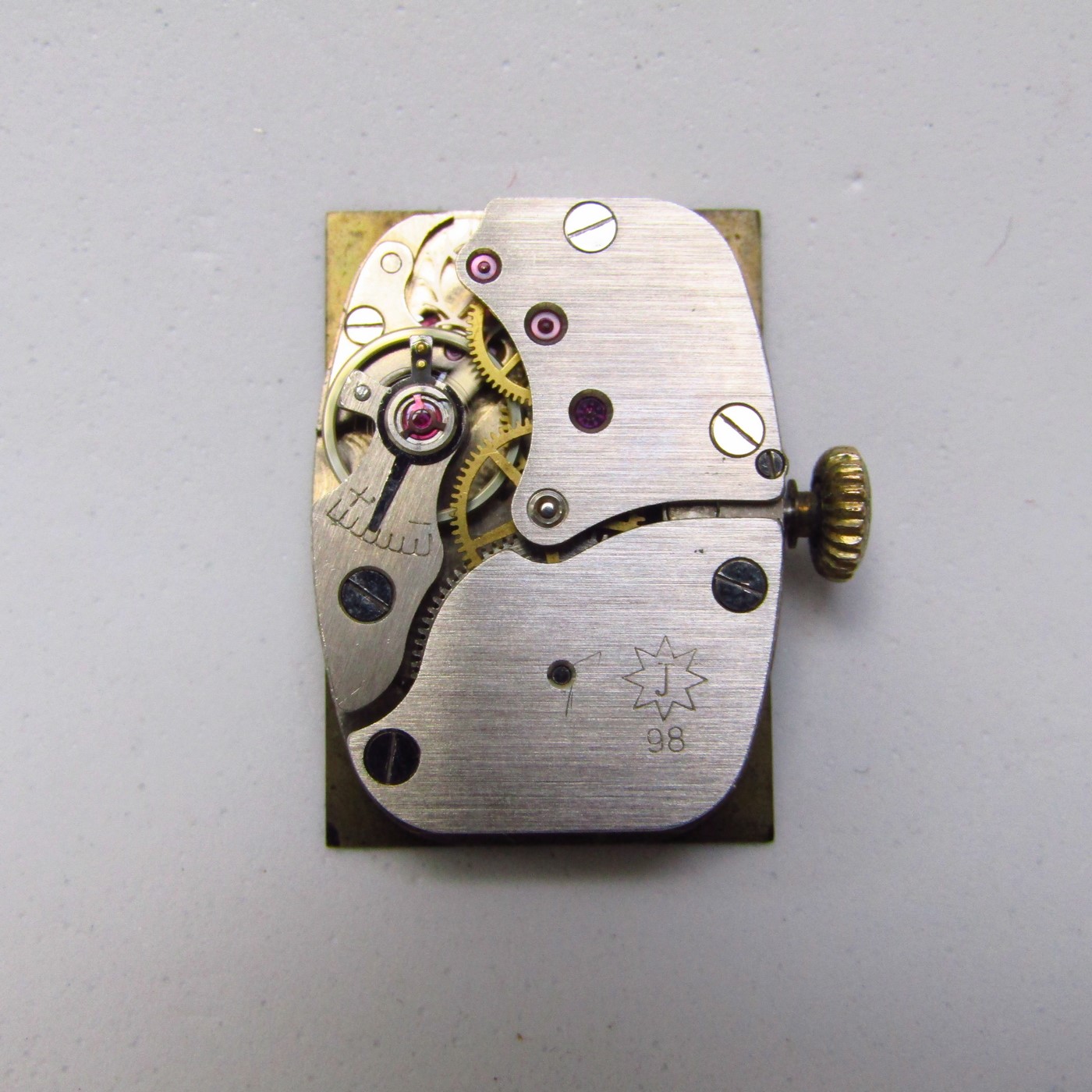 JUNGHANS SHOCKPROOF. Reloj de pulsera para caballero. Acero Inoxidable. Alemania, ca. 1940. JUNGHANS SHOCKPROOF. Reloj de pulsera para caballero. Acero Inoxidable. Alemania, ca. 1940.