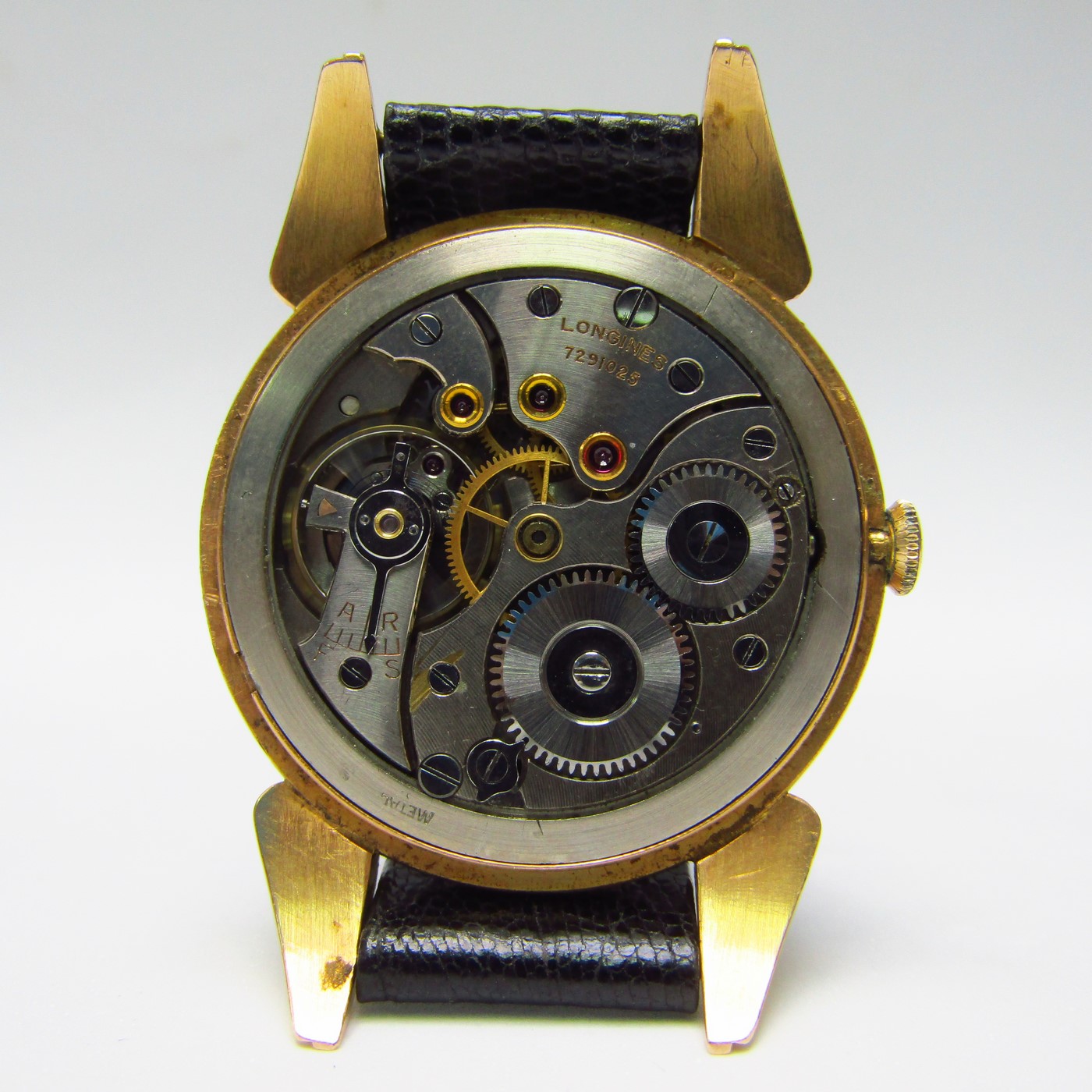 LONGINES. Reloj de pulsera caballero. Oro 18k. Suiza, Año 1.946. LONGINES. Reloj de pulsera caballero. Oro 18k. Suiza, Año 1.946.