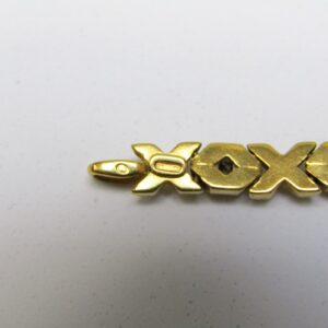 Pulsera de Oro de 18k con 14 Diamantes talla Brillante de 0,55 ct. (G-H/VS1-2). 21,20 gr.
