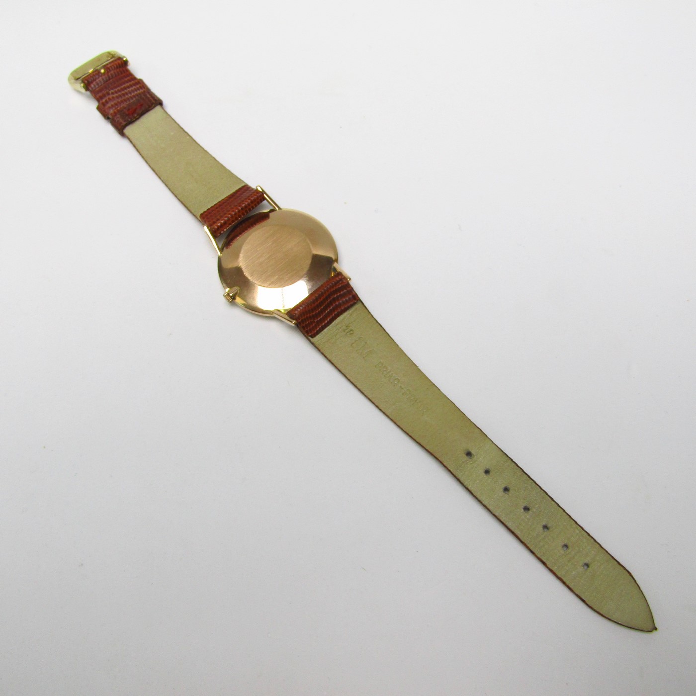 WYLER-VETTA. Reloj de pulsera para caballero. Oro 18k. Suiza, ca. 1960. WYLER-VETTA. Reloj de pulsera para caballero. Oro 18k. Suiza, ca. 1960.