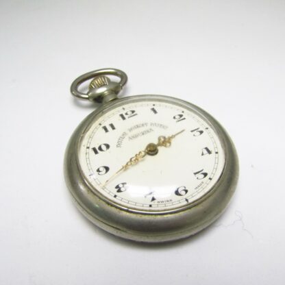 ANDURINA. SYSTEME ROSKOPF. Reloj de bolsillo, lepine y remontoir. Suiza, ca. 1950