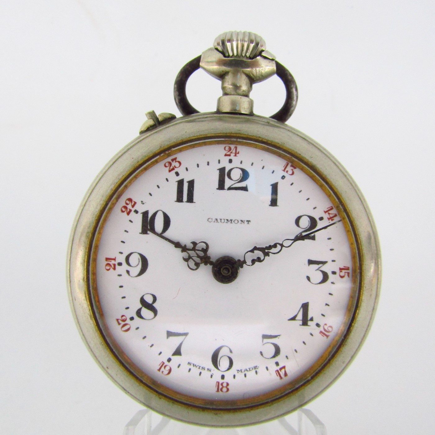 CAUMONT. Reloj de Bolsillo, lepine y remontoir. Suiza, ca. 1900 CAUMONT. Reloj de Bolsillo, lepine y remontoir. Suiza, ca. 1900
