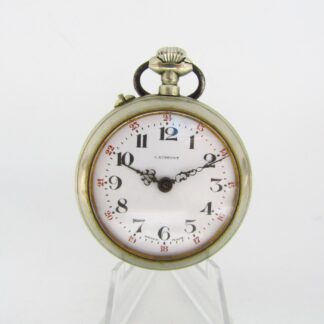 CAUMONT. Reloj de Bolsillo, lepine y remontoir. Suiza, ca. 1900