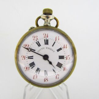 CONTY PATENT. Reloj de bolsillo para caballero, lepine y remontoir. Suiza, ca. 1900