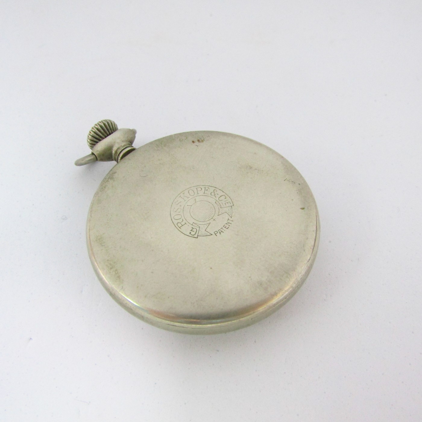 G. ROSSKOPF & Co. (Suiza). Reloj de bolsillo, lepine y remontoir. Ca. 1900 G. ROSSKOPF & Co. (Suiza). Reloj de bolsillo, lepine y remontoir. Ca. 1900