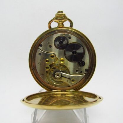 CYMA. Reloj de bolsillo Saboneta y remontoir. Oro 18k. Ca. 1915.