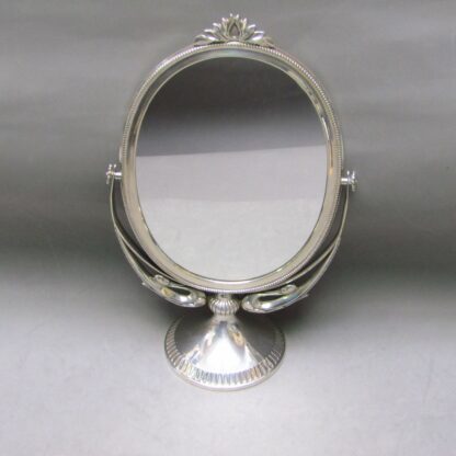 Dressing mirror in Sterling Silver. Spain, 20th century.