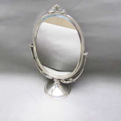 Dressing mirror in Sterling Silver. Spain, 20th century.