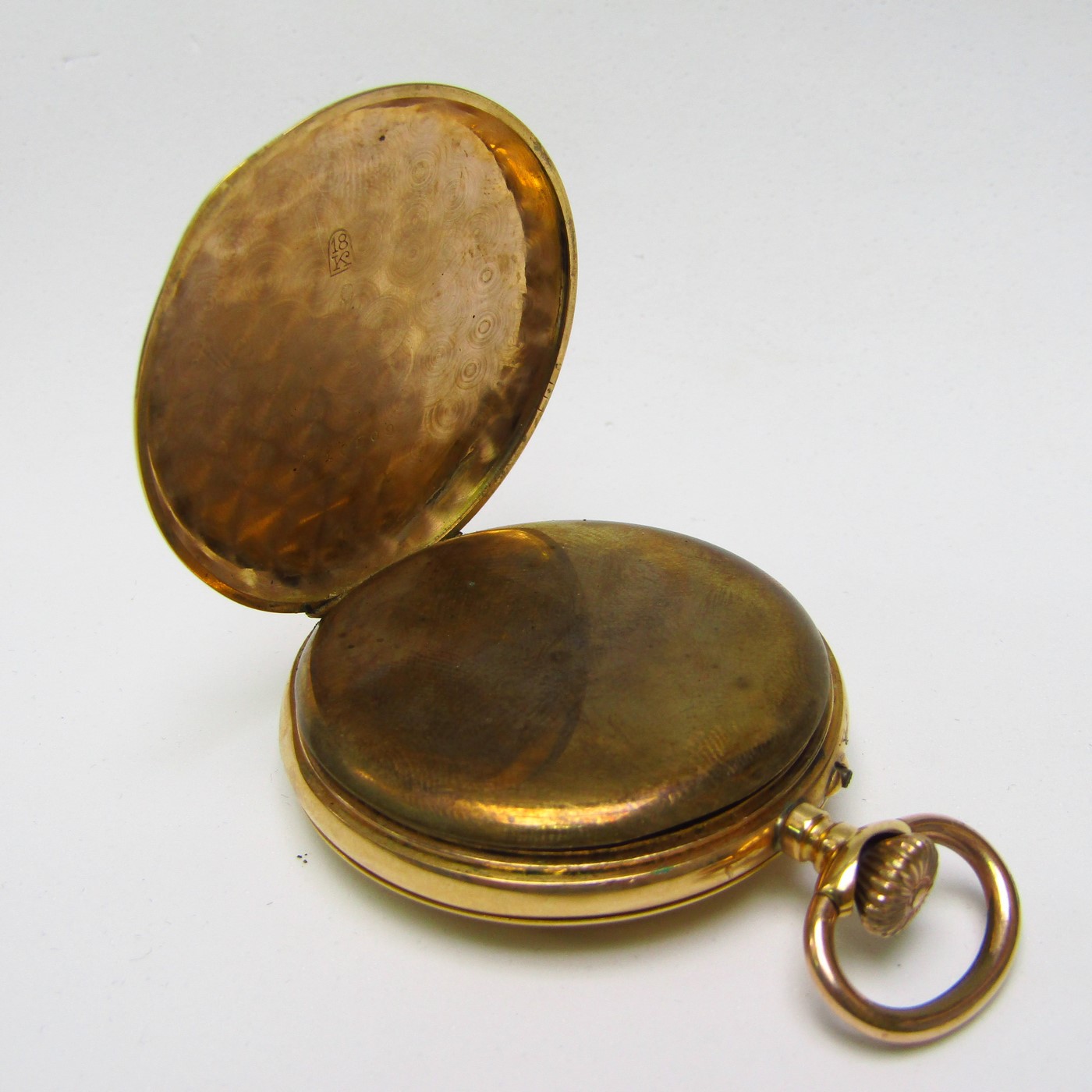 Jules and Georges Perret (GPE). Reloj de bolsillo saboneta. Oro 18k. Suiza, ca. 1904. Jules and Georges Perret (GPE). Reloj de bolsillo saboneta. Oro 18k. Suiza, ca. 1904.