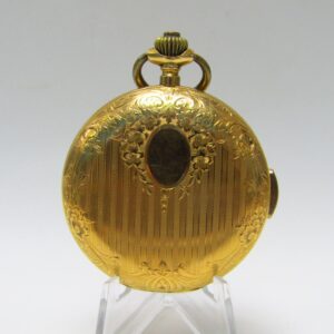 Perret & Berthoud (Le Locle). Reloj de repetición a minutos, saboneta y remontoir. Circa. 1910. Oro 18k.