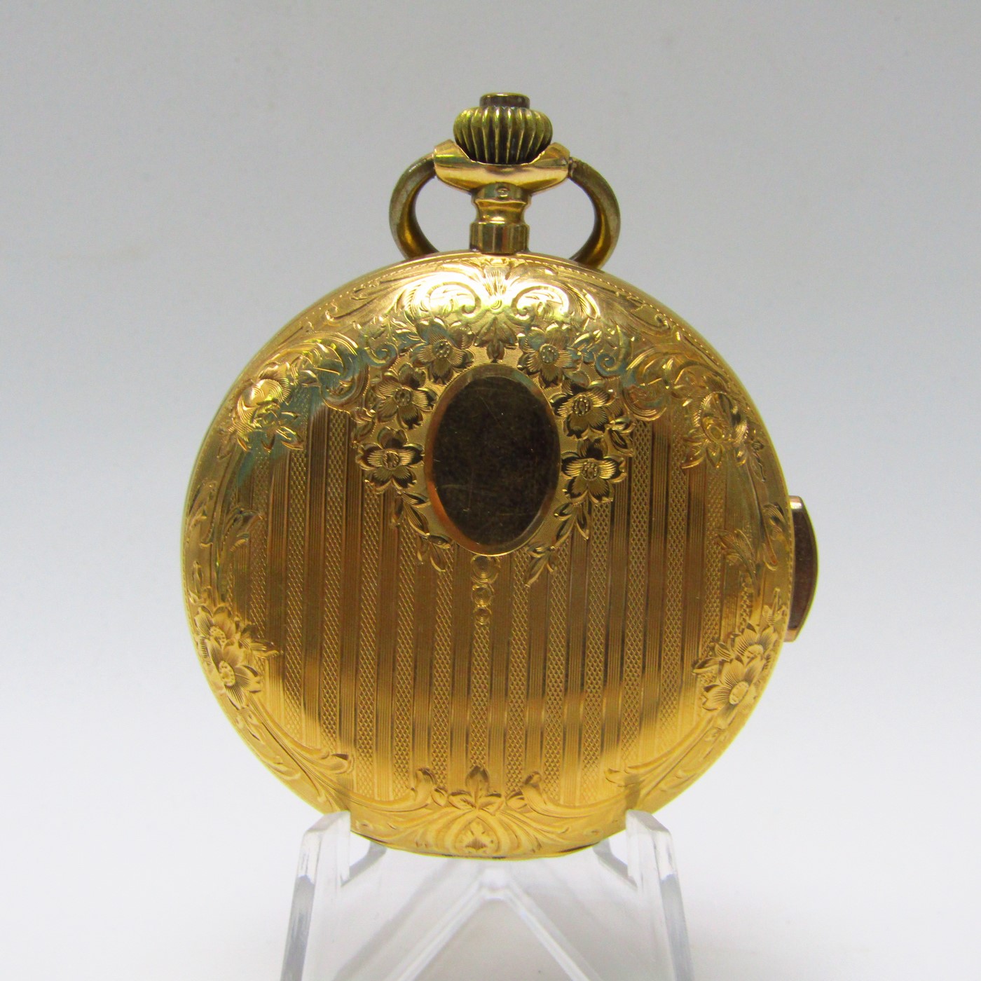Perret & Berthoud (Le Locle). Reloj de repetición a minutos, saboneta y remontoir. Circa. 1910. Oro 18k. Perret & Berthoud (Le Locle). Reloj de repetición a minutos, saboneta y remontoir. Circa. 1910. Oro 18k.