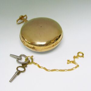 Reloj de Bolsillo Francés de Repetición a cuartos, Verge Fusee. Circa, 1850. Oro 18k.