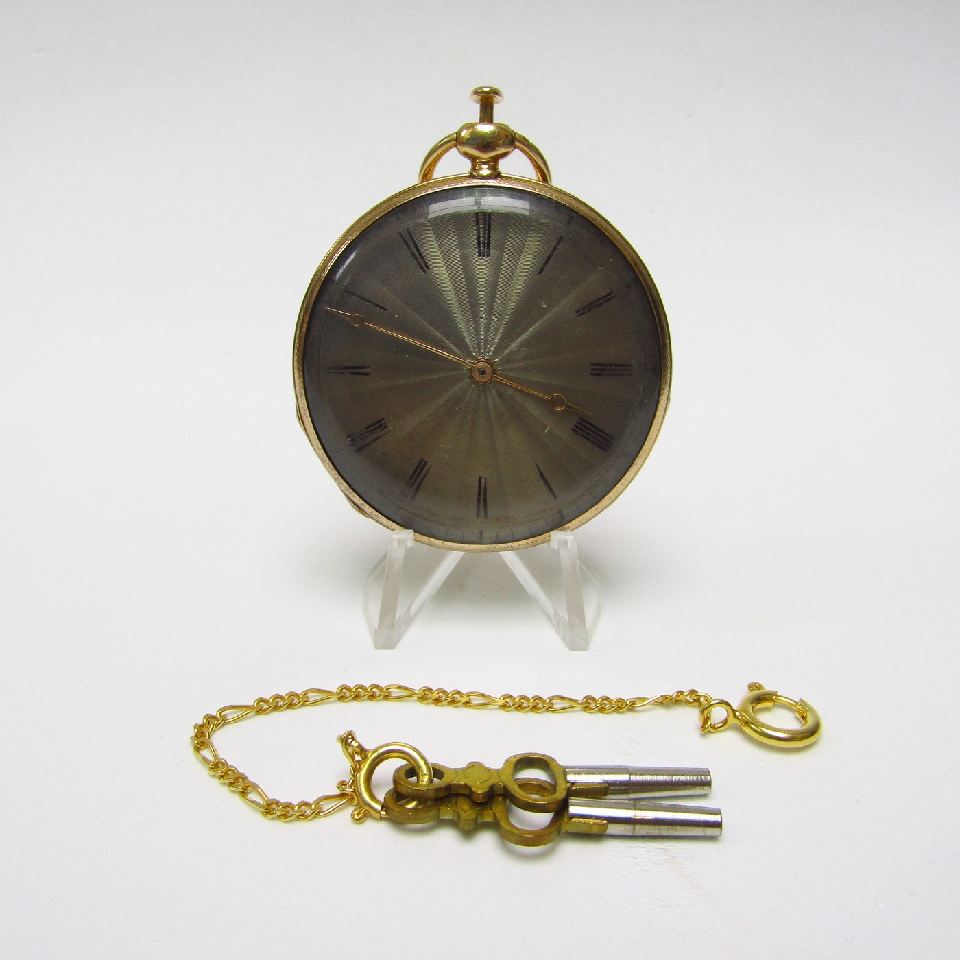 FRERES MELLY. Reloj de Bolsillo, Lepine, Repetición de Horas y cuartos. Oro 18k. Suiza, ca. 1850. FRERES MELLY. Reloj de Bolsillo, Lepine, Repetición de Horas y cuartos. Oro 18k. Suiza, ca. 1850.