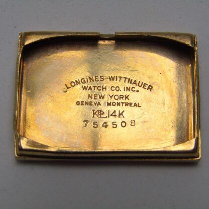 Longines. Reloj pulsera caballero. Ca. 1947 Oro 14k.