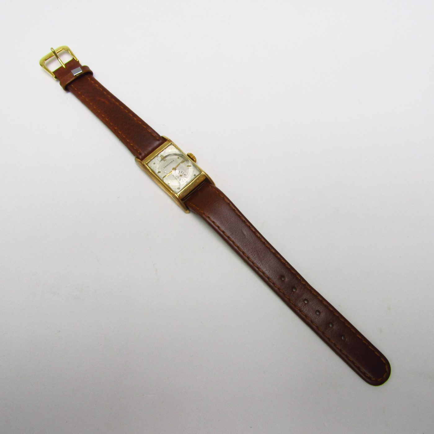 Longines. Reloj pulsera caballero. Ca. 1947 Oro 14k. Longines. Reloj pulsera caballero. Ca. 1947 Oro 14k.
