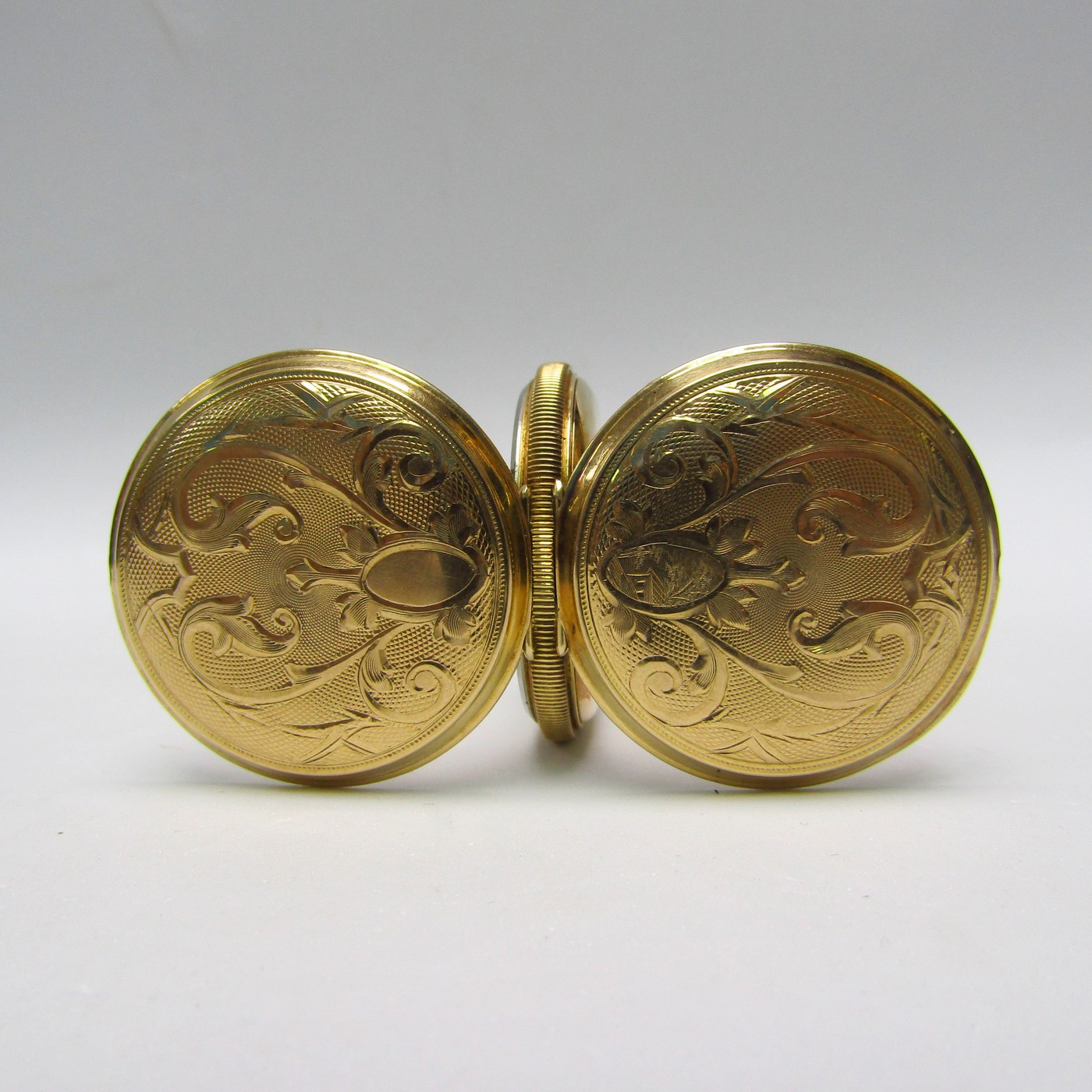 WALTHAM. Reloj de colgar, saboneta y remontoir. Oro 14k. USA, año 1907 WALTHAM. Reloj de colgar, saboneta y remontoir. Oro 14k. USA, año 1907