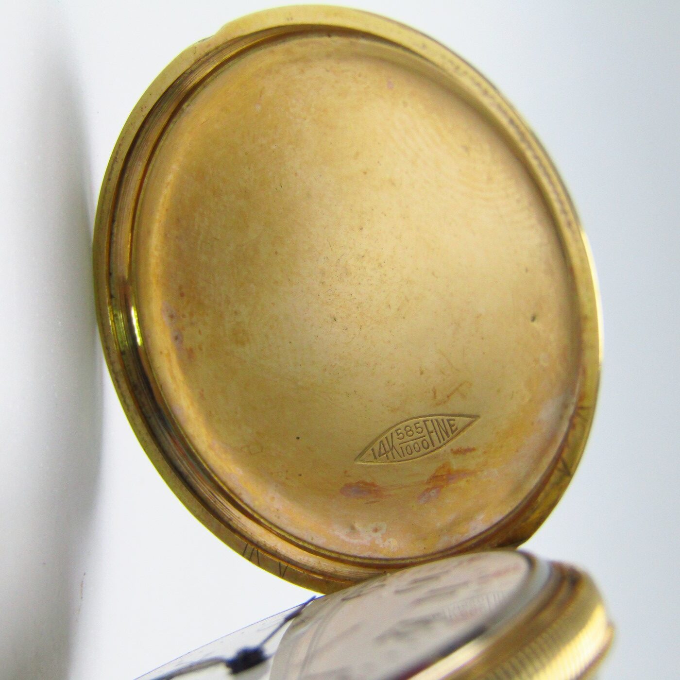 WALTHAM. Reloj de colgar, saboneta y remontoir. Oro 14k. USA, año 1907 WALTHAM. Reloj de colgar, saboneta y remontoir. Oro 14k. USA, año 1907