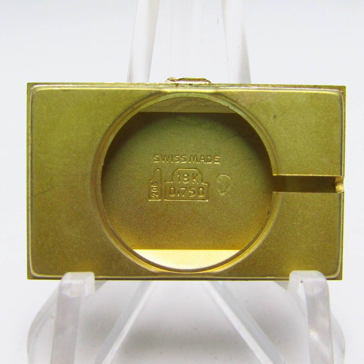 EBERHARD & Co. Reloj de pulsera unisex. Oro 18k. Suiza, ca. 1960. EBERHARD & Co. Reloj de pulsera unisex. Oro 18k. Suiza, ca. 1960.