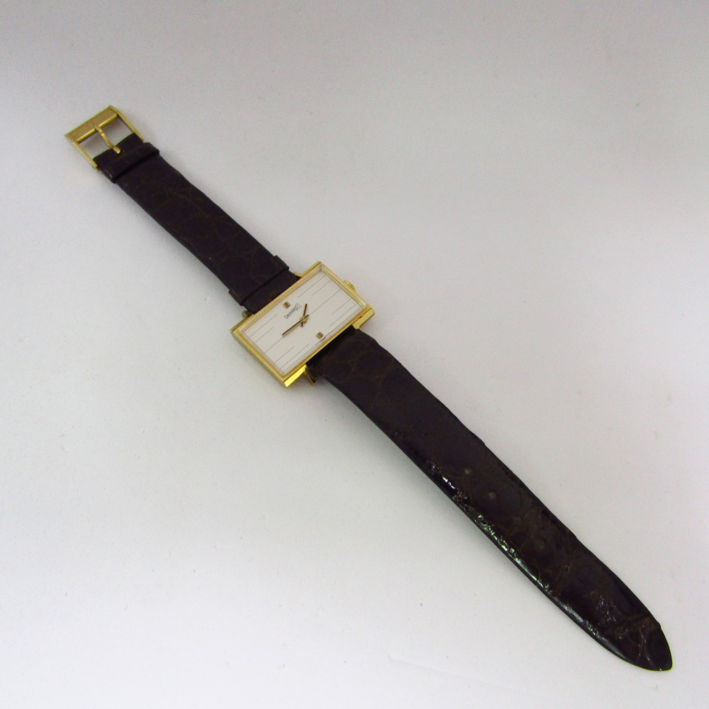 EBERHARD & Co. Reloj de pulsera unisex. Oro 18k. Suiza, ca. 1960. EBERHARD & Co. Reloj de pulsera unisex. Oro 18k. Suiza, ca. 1960.