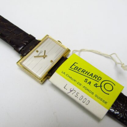 EBERHARD & Co. Reloj de pulsera unisex. Oro 18k. Suiza, ca. 1960.
