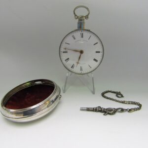 GEORGE PRIOR. Reloj de Bolsillo. Plata. Londres. Circa, 1790.