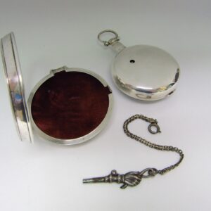GEORGE PRIOR. Reloj de Bolsillo. Plata. Londres. Circa, 1790.