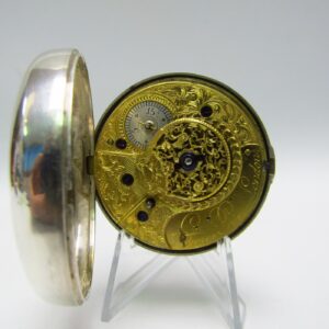 GEORGE PRIOR. Reloj de Bolsillo. Plata. Londres. Circa, 1790.