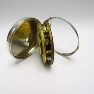 GEORGE PRIOR. Reloj de Bolsillo. Plata. Londres. Circa, 1790.