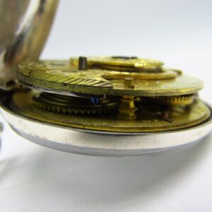 GEORGE PRIOR. Reloj de Bolsillo. Plata. Londres. Circa, 1790.