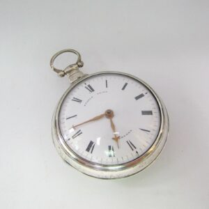 GEORGE PRIOR. Reloj de Bolsillo. Plata. Londres. Circa, 1790.