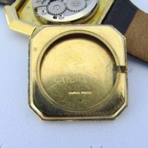 Must de Cartier Octogonal. Reloj de pulsera unisex. Oro 18k.