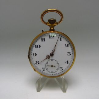 Reloj Francés de Bolsillo, Lepine y Remontoir. Ca. 1890. Oro 18k.
