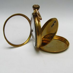 Reloj Francés de Bolsillo, Lepine y Remontoir. Ca. 1890. Oro 18k.