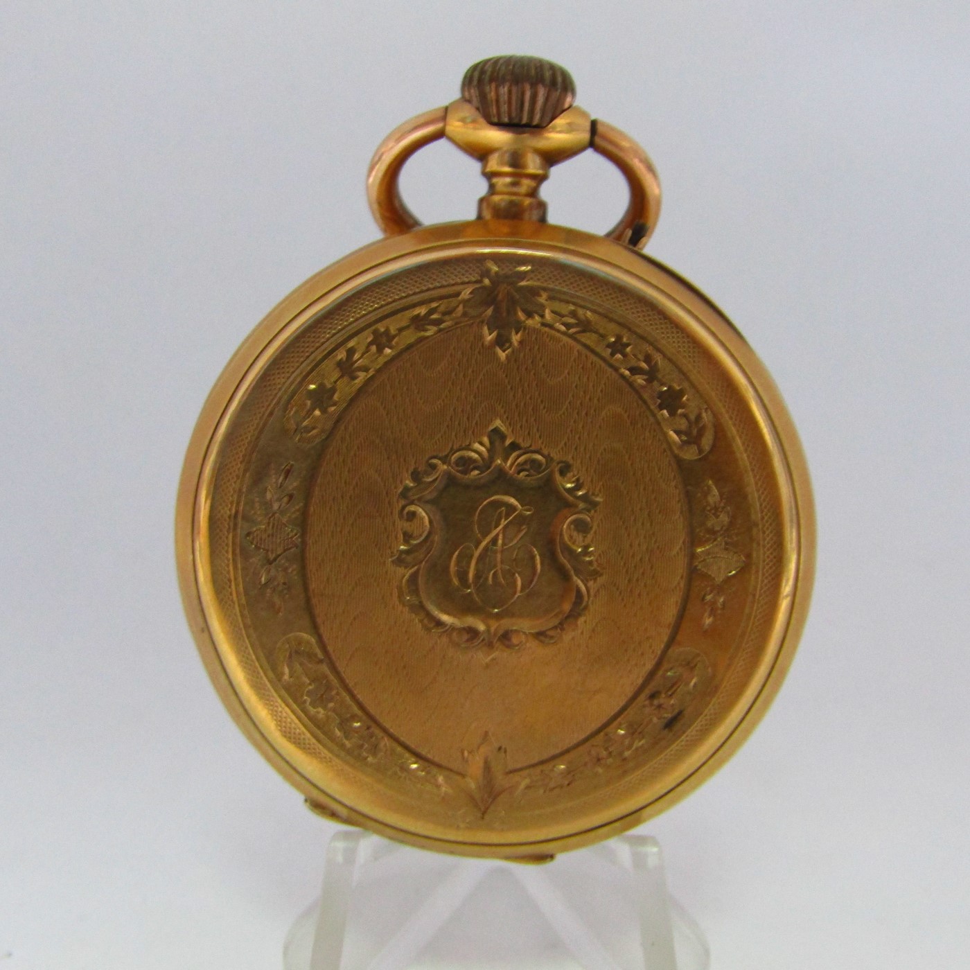 Reloj Francés de Bolsillo, Lepine y Remontoir. Ca. 1890. Oro 18k. Reloj Francés de Bolsillo, Lepine y Remontoir. Ca. 1890. Oro 18k.