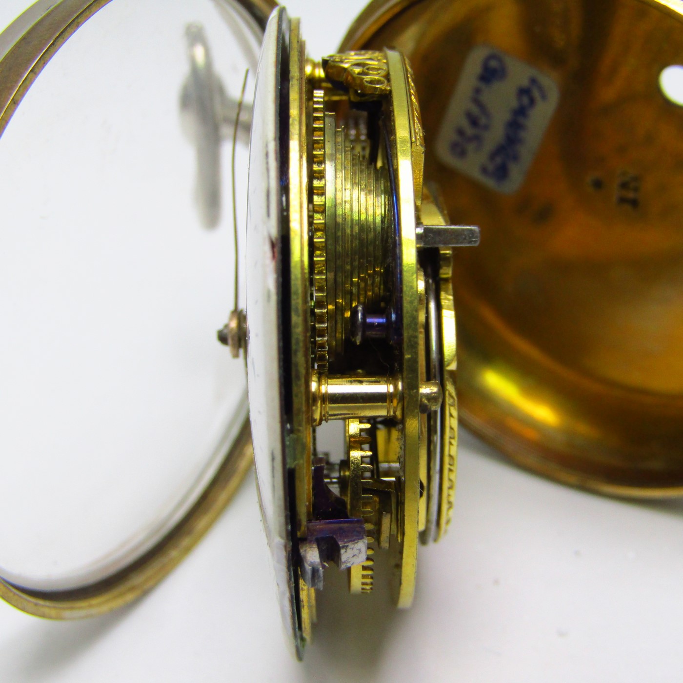 SAVORY FARRAND (Londres, 1790). Reloj de Bolsillo Lepine, Verge Fusee (Catalino). SAVORY FARRAND (Londres, 1790). Reloj de Bolsillo Lepine, Verge Fusee (Catalino).