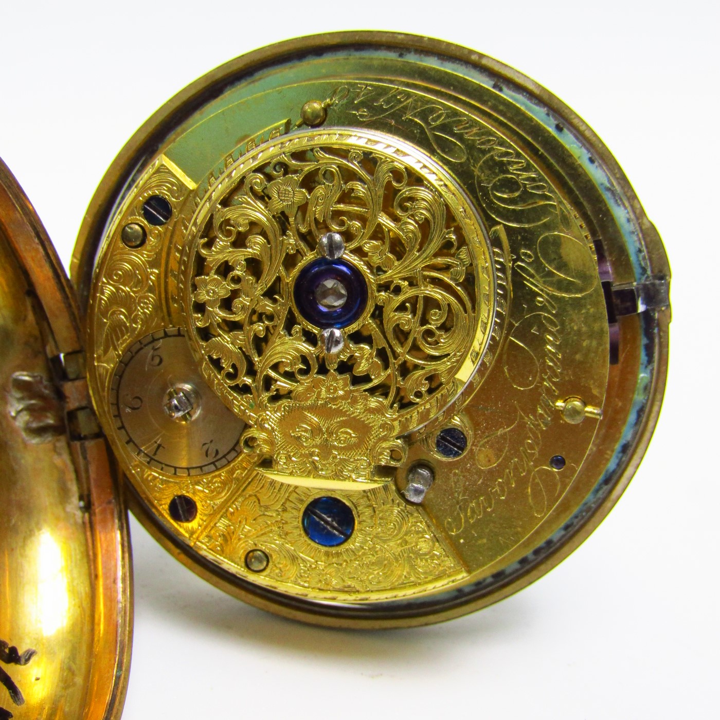 SAVORY FARRAND (Londres, 1790). Reloj de Bolsillo Lepine, Verge Fusee (Catalino). SAVORY FARRAND (Londres, 1790). Reloj de Bolsillo Lepine, Verge Fusee (Catalino).
