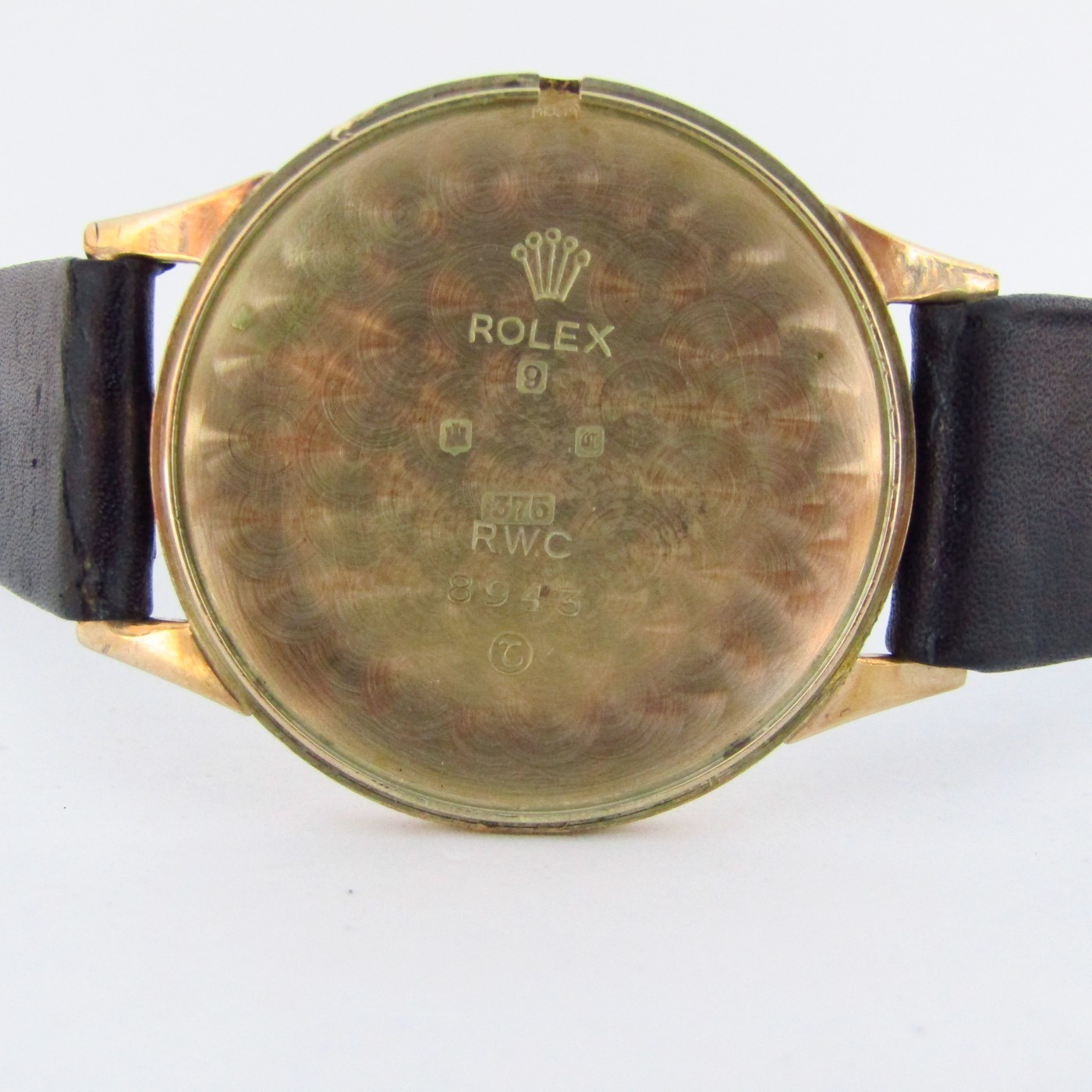 TUDOR by ROLEX. Reloj de pulsera para caballero. Oro 9k. Suiza, ca. 1950. TUDOR by ROLEX. Reloj de pulsera para caballero. Oro 9k. Suiza, ca. 1950.