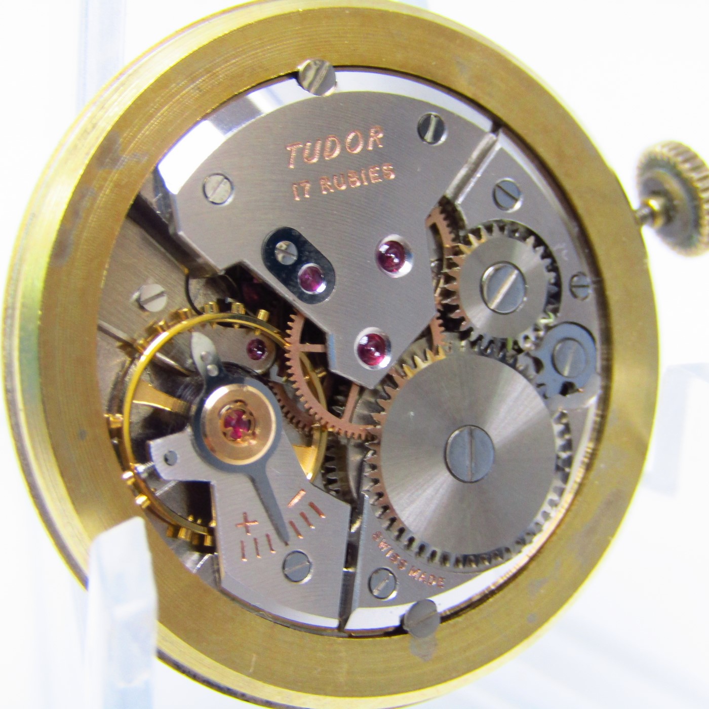 TUDOR by ROLEX. Reloj de pulsera para caballero. Oro 9k. Suiza, ca. 1950. TUDOR by ROLEX. Reloj de pulsera para caballero. Oro 9k. Suiza, ca. 1950.
