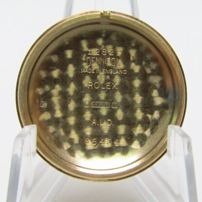 TUDOR by ROLEX. Men's wristwatch. 9k gold. Switzerland, ca. 1950.