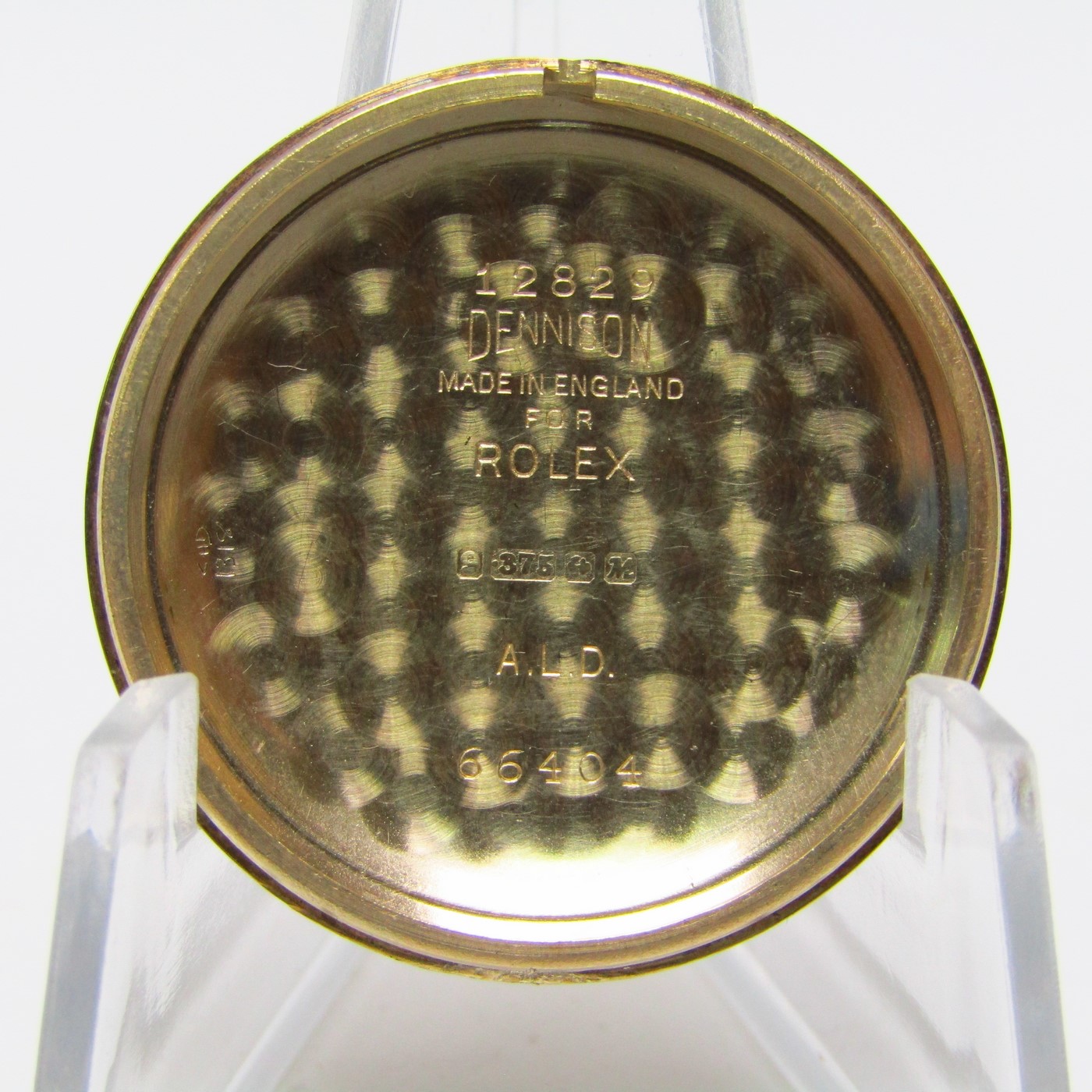 TUDOR by ROLEX. Reloj de pulsera para caballero. Oro 9k. Suiza, ca. 1950. TUDOR by ROLEX. Reloj de pulsera para caballero. Oro 9k. Suiza, ca. 1950.